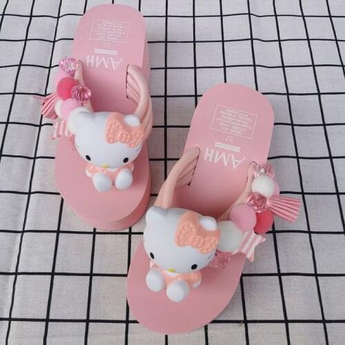 Summer Fashion Shoes 2019 Korean Ladies Non Slip Flip Flops Cheap Womens Slippers
