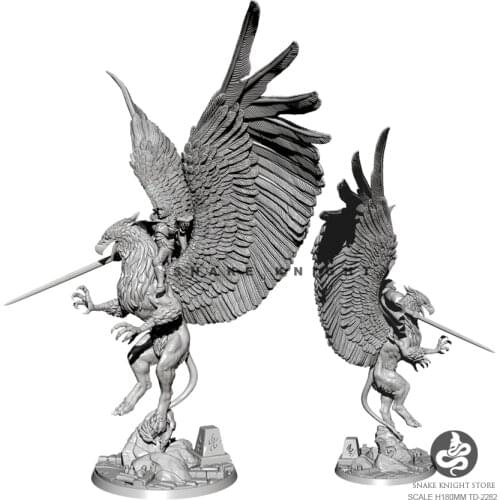 180mm Resin Model Kits DIY figure Self-assembled TD-2282