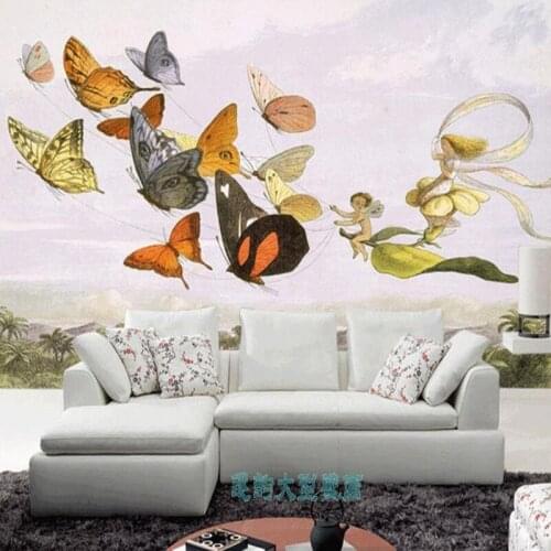 Custom mural Custom wall painting wallpaper classical fairy tale wallpaper hotel room children room bedroom wallpaper mural