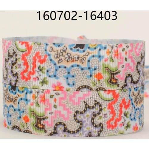 7/8 "22mm New Arrivals colorful flower cartoon ribbon grosgrain ribbon Free shipping