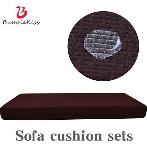 Bubble Kiss Hot Sale Solid Color Corner Sofa Covers For Living Room Stretch Furniture Cover Home Decor Waterproof Sofa Covers