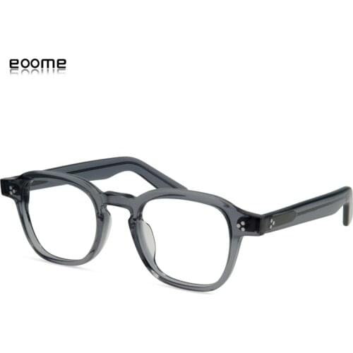 Eoome men Square Shape optical Frames Acetate Vintage Korea Style optical glasses очки для зрения оправа для очков мужчин