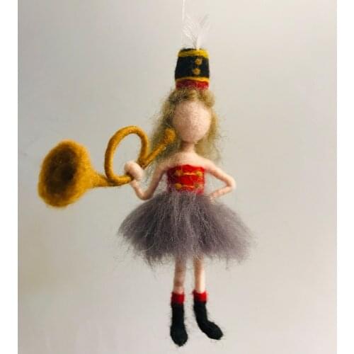 Fairy Needle Felting Kit for Beginners Wool Felting Kit for Handmade Dolls Craft Kits DIY Set Felting Gift Video Instruction