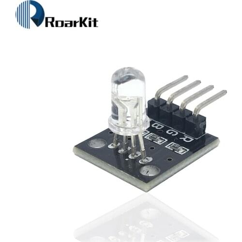 10PCS Smart Electronics FZ0455 4pin KY-016 Three Colors 3 Color RGB LED Sensor Module for Arduino DIY Starter Kit KY016
