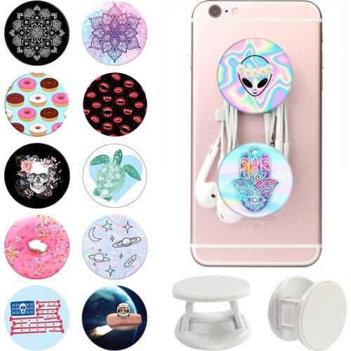 Universal APPLE попсокет for Phones Round Ring Popped Phone Holder Stand Hot Desk Smartphone Grip Mount Pocket Socket For