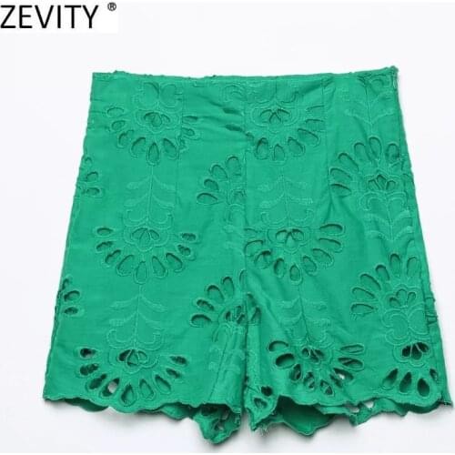 Женские шорты с высокой талией ZEVITY China At AliExpress