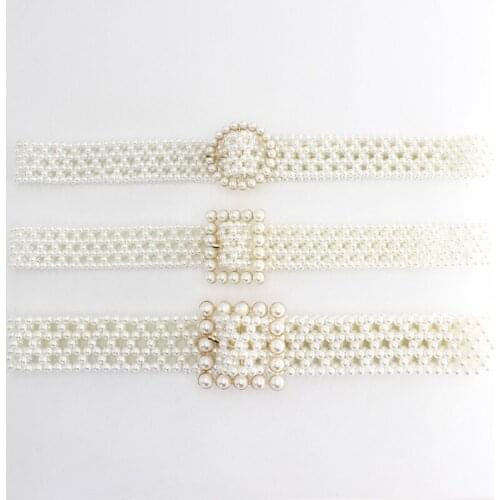 Pearl Belt Women for Dress