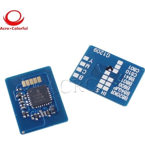 15K compatible laser printer reset toner chip for OKI B820 B840dn toner cartridge 44708001