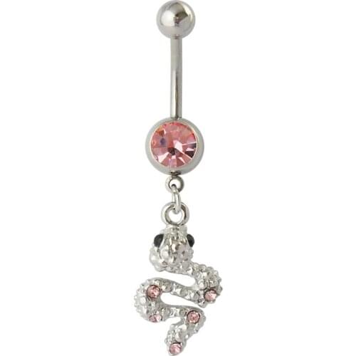 5pcs/lot Wholesale Snake Navel Belly Ring Belly Button Ring Body Piercing Jewelry