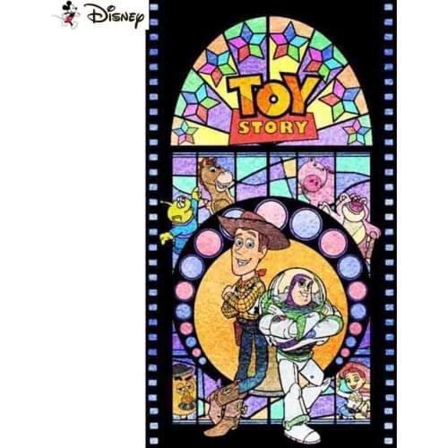 Disney Diamond Embroidery DIY Diamond Painting Cross Stitch Kit "Cartoon toy story" 5D Needlework Diamond Home Decoration A30931