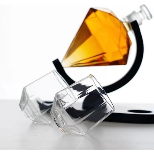 GAMAG Diamond high-end wine and whisky decanter hot style lead-free decanter dispenser the bar the kitchen wineglass barware