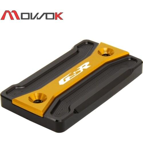 Motorcycle Aluminum Front Brake Fluid Reservoir Cover Cap For SUZUKI GSR 250 250S/F GSR 400 750 INAZUMA250 GSX1300R GW250 GS650F