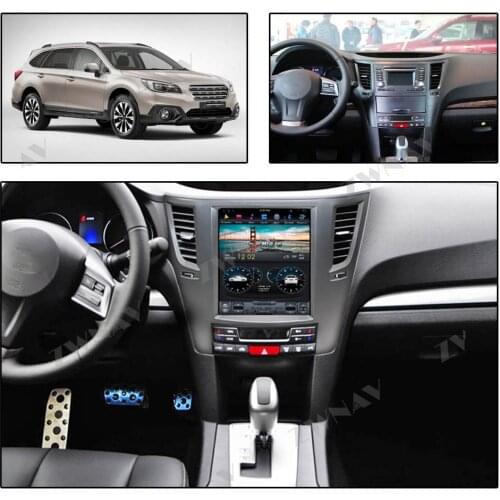 For Subaru Legacy Outback 2009-2014 64G Tesla style Android 9.0 screen Car multimedia Player GPS radio stereo stereo head unit