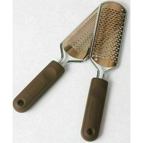 Large Foot Rasp Scrubber Pedicure Stainless Steel File Callus Remover Colossal Foot Scrubber Foot Nursing Tools