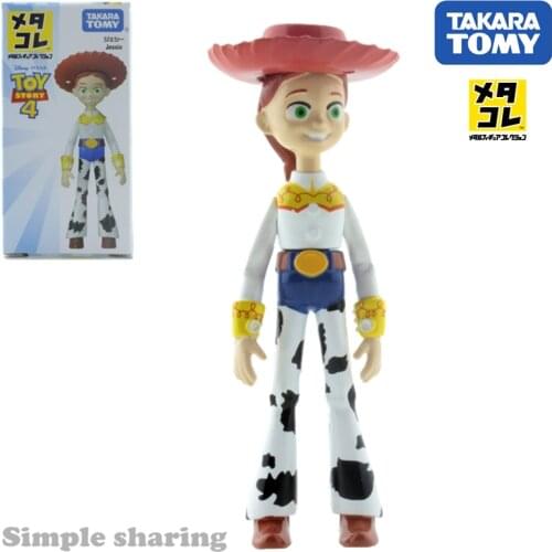 Takara Tomy Tomica Metakore Jessie Figure Alloy Mould Pixar Disney Toy Story Baby Diecast Anime Bauble Miniature Kids Doll