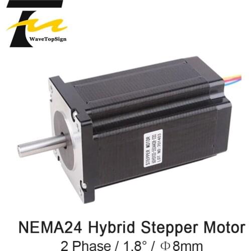 NEMA24 60HS100-35604 2 Phase 1.8° Hybrid Stepper Motor 3.5A 3.2V
