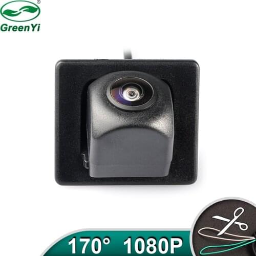 Full HD AHD 1080P Fisheye Lens Vehicle Reverse Backup Rear View Camera For Peugeot 408 2014 2015 2016