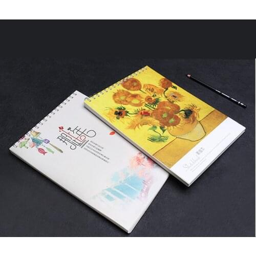 Creative Stationery Vintage Notebook Loose C Sketchbook A4 Blank Sketch Book Office School Supplies
