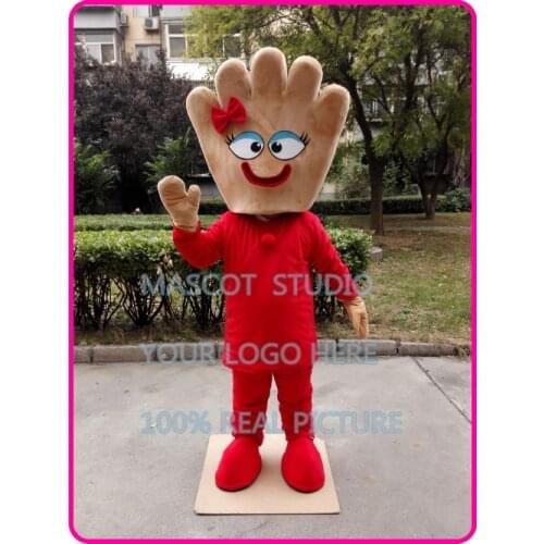 Hand Finger Mascot Costume Five Gloves Custom Fancy Costume Anime Cosplay Kit Mascotte Theme Fancy Dress Carnival Costume41404