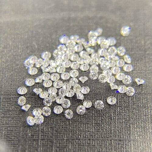 Meisidian 65 Pieces/Bag 1.5 MM GH Color VS Diamonds Round Loose Stones Lab Synthrtic HPHT