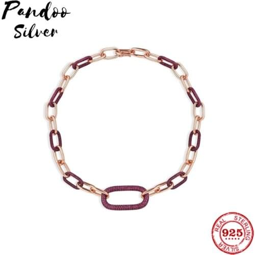 Fashion Charm Copy 1:1 Replica, Burgundy And Chain Necklace Luxury Jewelry Gift for Women