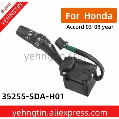 OEM 35255-SDA-H01 35255SDAH01 Car Steering Wheel Signal Selector Switch Light Switch For Honda ACCORD 2003-2008 year