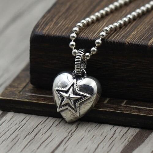 Hot Items Cody Sanderson Navajo Five Point Star Pendant Thai Silver 925 Heart Pendant European Style Wind