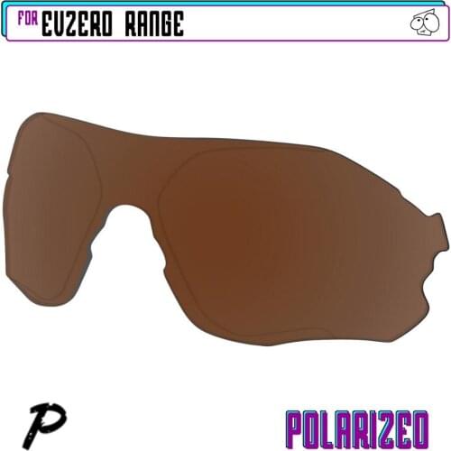 EZReplace Polarized Replacement Lenses for - Oakley EVZero Range Sunglasses - Brown P