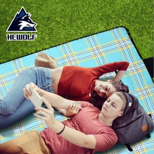 Practical Outdoor Camping Mat Picnic Mat Baby Crawling Blanket Pad Waterproof Moistureproof Foldable Beach Blanket Mat