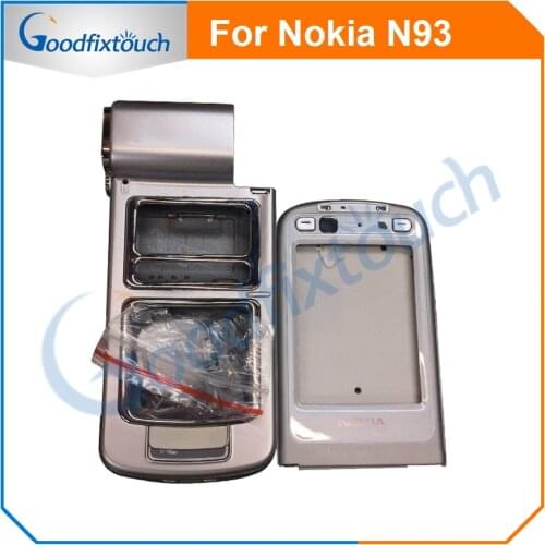 For Nokia N93 Back Battery Cover Rear Cover Glass Housing Case With Frame And Small Parts Replacement Parts