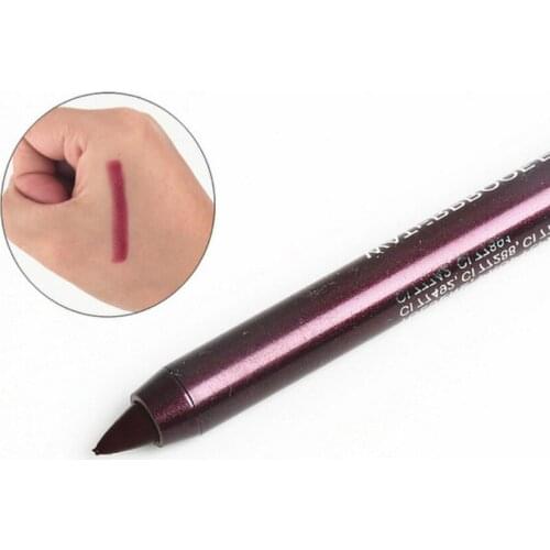1 Pcs SELL Charming Women Longlasting Waterproof Eye Liner Pencil Pigment Dark Red Color Eyeliner Cosmetic Makeup Beauty Tools