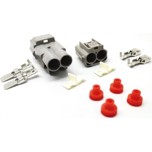 10 Sets 2 Pin Way Sumitomo automobile Sealed Wire Connector Heavy Trucks Large Power High Current Plug For Toyota DJ7025B-7.8-21