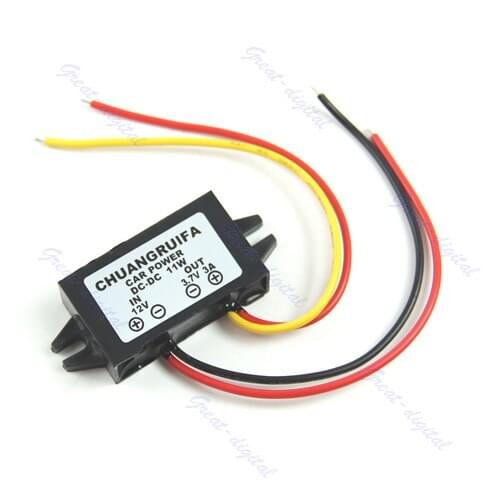 12V To 3.7V 3A 11W DC/DC Converter Step Down Car Power Supply Module New 62KD