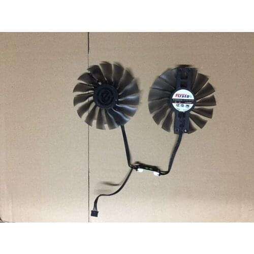 2PCS/Set 95MM(100mm) FD10015H12S Fan GTX1080 GTX1070 GPU Card Cooler For Palit GTX 1080 1070 GameRock Cards as replacement
