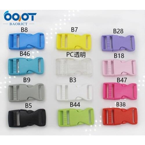5 pcs/lot 25mmLuggage accessories, color buckle, plastic waist bag buckle, plastic schoolbag adjustment buckle