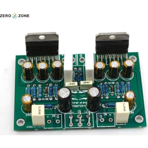 GZLOZONE TDA7294 Stereo Pure Amplifier Board DIY AMP