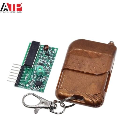 1Set Great IT IC 2262/2272 4 Channel 315Mhz Key Wireless Remote Control Kits Receiver module For arduino