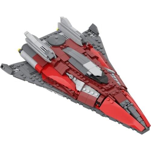 MOC-67751 Spaceships 1:250 Scale FDL Building Block Bricks Sets Design Model DIY Toys For Childrens DIY Education Toys Gifts