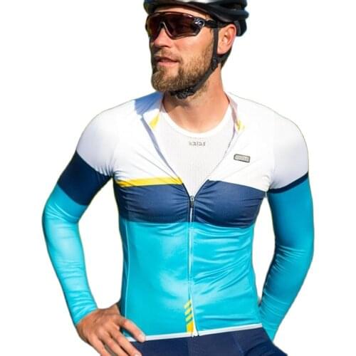 Kalas Spring Autumn Men Cycling Jerseys Long Sleeve MTB Bicycle Cycling Clothing Sportswear Mens Bike Cycling Clothes Sweatshirt