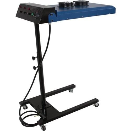 ND606 Clothing Screen Printing Dryer Automatic Infrared Flash Dryer Mobile Oven Dryer Drying Area 500*600mm 220V