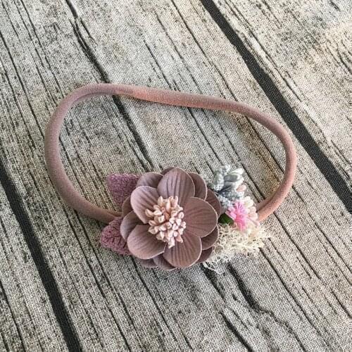 Autumn Fall Flower Skinny Headband