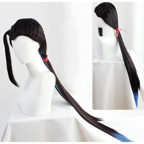 Anime Twisted Wonderland Cosplay Jamil Wig Halloween Carnival Wigs Cosplay Prop+Free Wig Cap