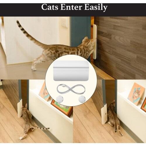 Pet Door Training Pets Open Doors By Themselves Without Drilling Easy Installation For Large Medium Small Dogs Cats