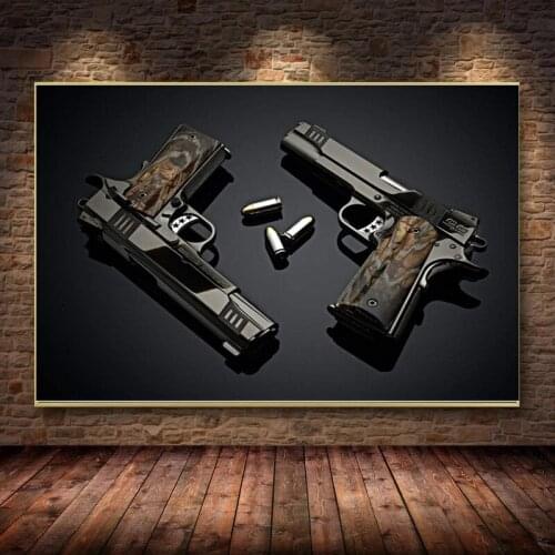 Cabot Guns Bb Air Gun Weapon Military Canvas Painting Wall Art Pistol Poster Boy Bedroom Living Room Home Decoration