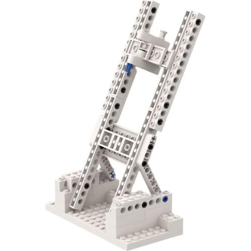 TIE Interceptor Stand For 75149 75102 The Space Wars Resistance X-wing Fighter Display Stand Building Blocks DIY Toys Vertical