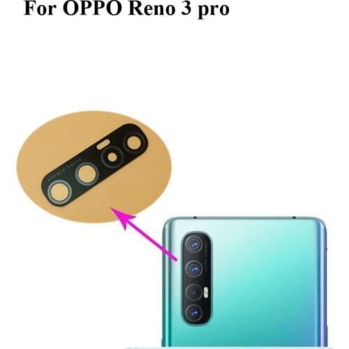 Tested New For Opop Reno 3 Pro Rear Back Camera Glass Lens For Opop Reno3 Pro Repair Spare Parts Reno3Pro Replacement