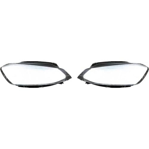 Car Front Headlight Lens Shell Cover Replacement for Golf 7.5 2018 2019