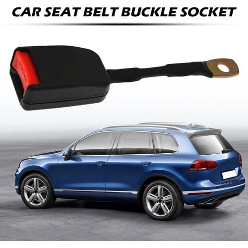 New Car Seat Belt Buckle Socket Belt Lock Unviersal Car Front Safety Belt Seatbelt Buckle Socket Plug Female Connector Camlock