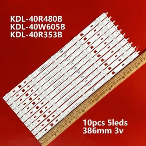 15set=150pcs LED backlight strip for SONY KDL-40R480B KDL-40W485A NS4S400DND01 KDL-40R353B 2013SONY40A 2013SONY40B 3228