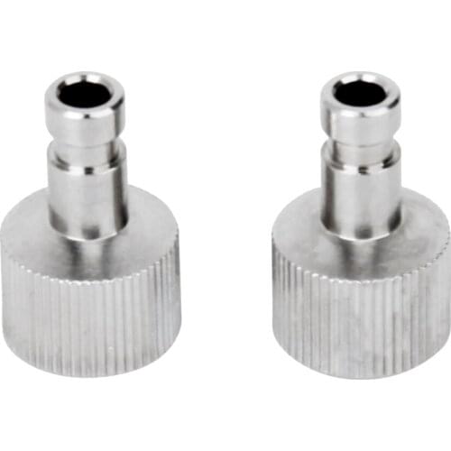2 Pcs / Lot Airbrush Quick Disconnect Coupler Hose Connector Unlocking Adapter 1/8inch Fittings